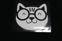 Chat a lunette Vinyle