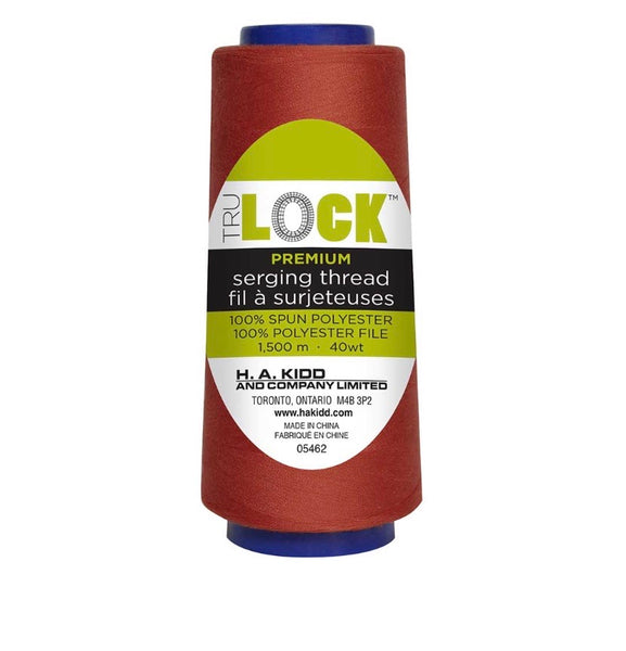 TRULOCK Premium fil pour surjeter 1500m - grange rouge