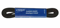 UNIQUE Élastique tressé 6mm x 2.7m - noir