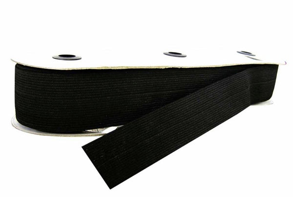 UNIQUE Elastic waistband 38mm - black