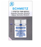 Aiguilles doubles stretch SCHMETZ - 75/11 - 2.5mm