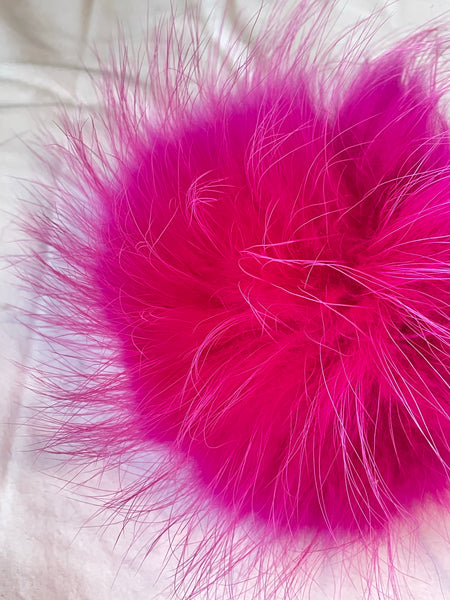 Pompon fushia